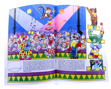 Mainzelmännchen Magazin Nr. 16 von Bastei: Wie sich die Mainzelmännchen als Clowns verkleideten